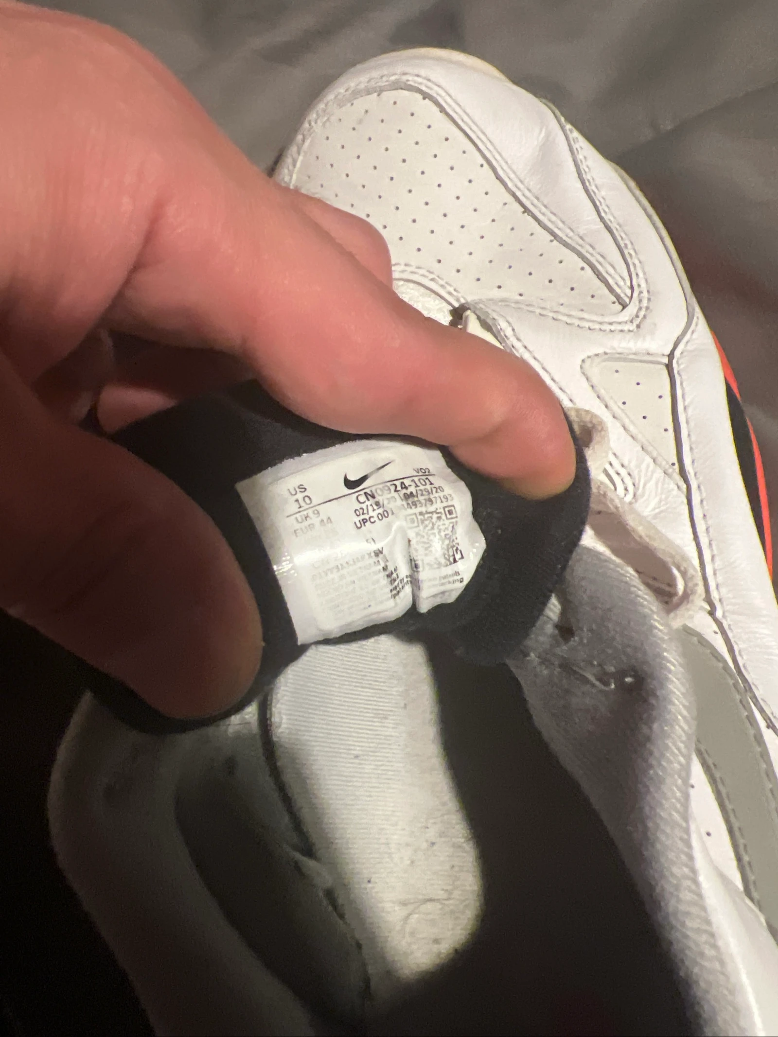 👟 Nike Air Cross Trainer 3 Low – White / Gray / Red – photo 6